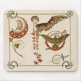 Art Nouveau Illustratie door Mucha Muismat