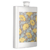 Art Nouveau illustratie van gele papaverbloem Flacon (Rechts)