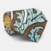 Art Nouveau-illustratie van gele papaverbloem Stropdas (Opgerold)