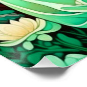 Art Nouveau Imbolc Keltische Lente Perfect Poster (Hoek)