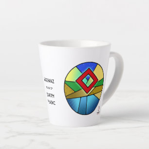 Art Nouveau Ingwaz Rune Latte Mok – AARDMAGIE