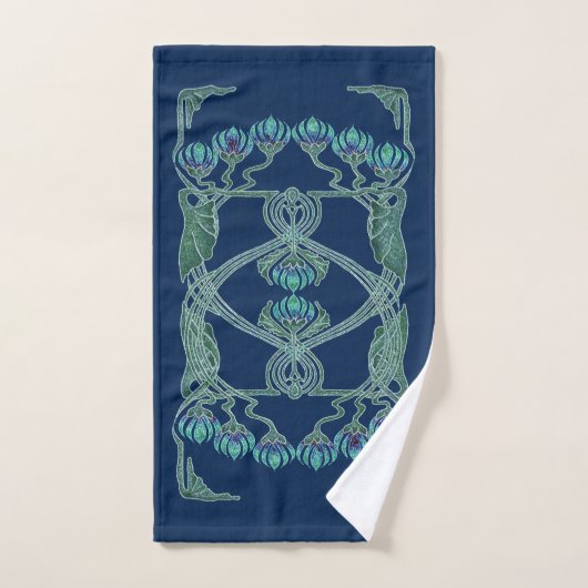 Art Nouveau Inspiration I Bathroom Towel set Bad Handdoek (Handdoek)