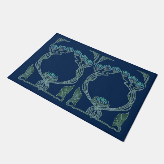Art Nouveau Inspiration I Door Mat (Schuin)