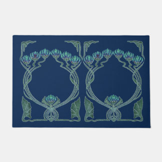 Art Nouveau Inspiration I Door Mat