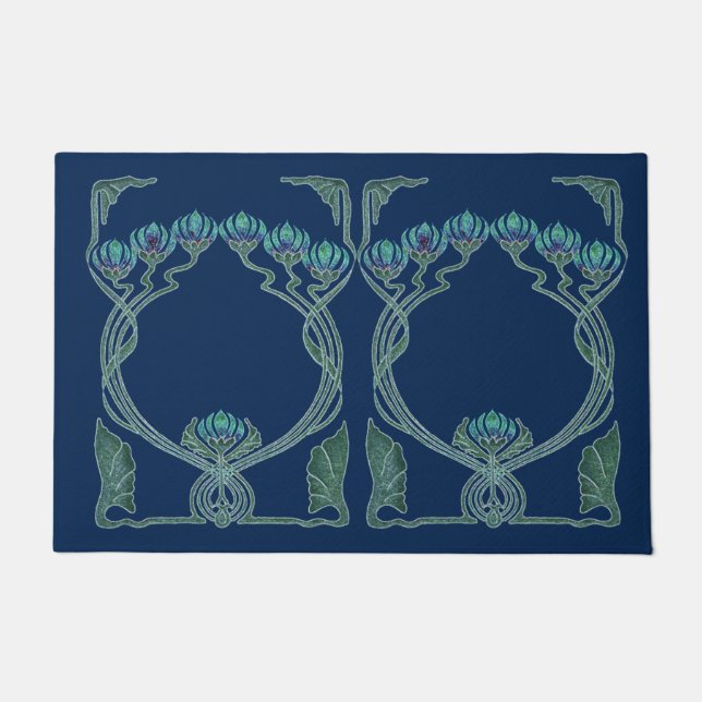 Art Nouveau Inspiration I Door Mat (Voorkant)