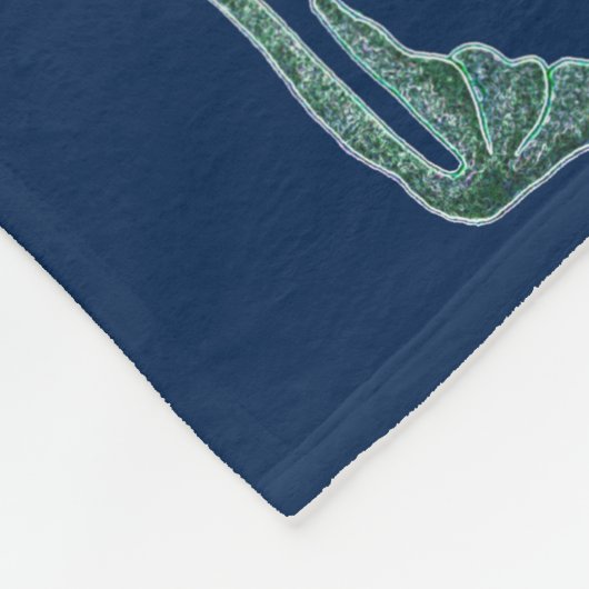 Art Nouveau Inspiration I Fleece Throw (Hoek)