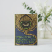 Art nouveau  internationale expositie Klingner Briefkaart (Staand voorkant)