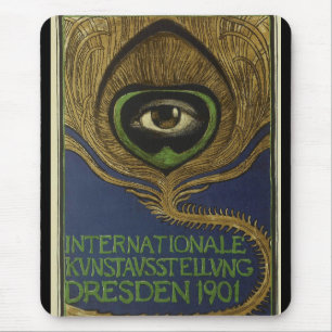 Art nouveau  internationale expositie Klingner Muismat
