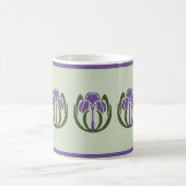 Art Nouveau Iris Coffee-Mok Koffiemok (Center)