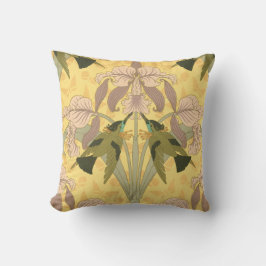 Art Nouveau Iris Design Pillow Kussen