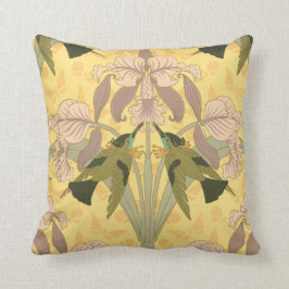 Art Nouveau Iris Design Pillow Kussen