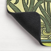 Art Nouveau Irises - Mousepad Muismat (Hoek)