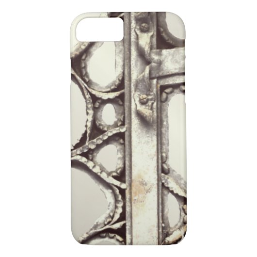 Art nouveau iron gate antoni gaudi elegant Case-Mate iPhone case (Achterkant)