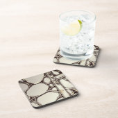 Art nouveau iron gate deur antoni gaudi elegant bier onderzetter (Rechterzijde)