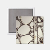 Art nouveau iron gate deur antoni gaudi elegant magneet (Voorkant / Achterkant)