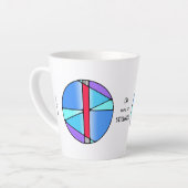 Art Nouveau Isa Rune Latte Mug – STILLNESS Latte Mok (Linkerhoek)