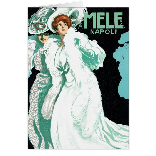 Art Nouveau, Italiaanse Mode, Fancy vrouwen (Voorkant)