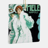 Art Nouveau, Italiaanse Mode, Fancy vrouwen Keramisch Ornament (Rechts)