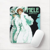 Art Nouveau, Italiaanse Mode, Fancy vrouwen Muismat (Met muis)