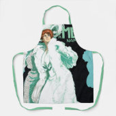  Art Nouveau, Italiaanse Mode, Fancy vrouwen Schort (Voorkant)