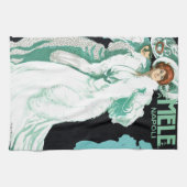  Art Nouveau, Italiaanse Mode, Fancy vrouwen Theedoek (Horizontaal)