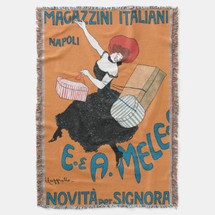 Art Nouveau, Italiaanse Mode voor vrouwen Deken