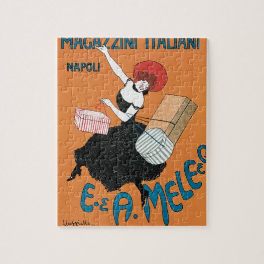  Art Nouveau, Italiaanse Mode voor vrouwen Legpuzzel (Verticaal)