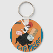  Art Nouveau, Italiaanse Mode voor vrouwen Sleutelhanger (Voorkant)