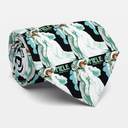 Art Nouveau, Italië Mode en Fancy vrouwen Stropdas (Opgerold)