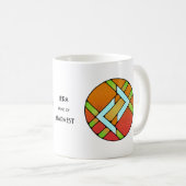 Art Nouveau Jera Rune Mok - OOGST! (Voorkant rechts)