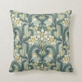 Art Nouveau Jonquil Design Pillow Kussen