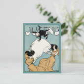 Art Nouveau: Jugend Art Briefkaart (Staand voorkant)