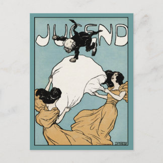 Art Nouveau: Jugend Art Briefkaart