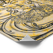 Art Nouveau Jugend Delftsche Slaolie 1894 Poster (Hoek)