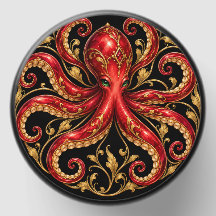 Art Nouveau Kaars Favoriet – Eva de Robijn Octopus
