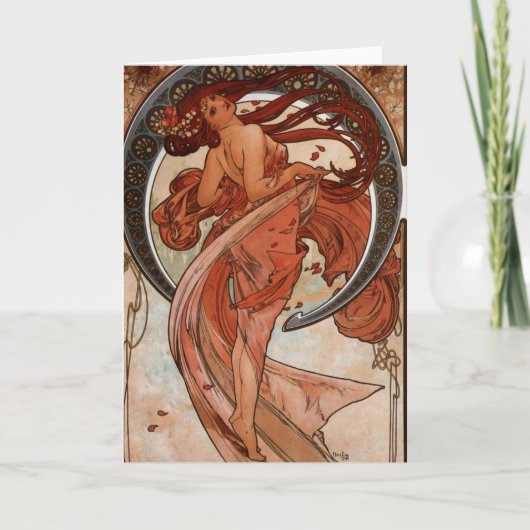 Art Nouveau Kaart (Voorkant)