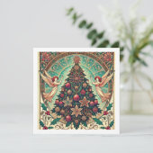 Art Nouveau Kaart (Staand voorkant)