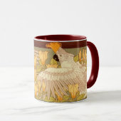 Art Nouveau Kaketoe Mok (Voorkant rechts)