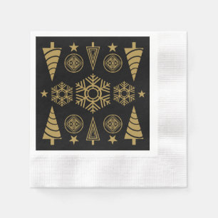 Art Nouveau kerstdecoratie Servet