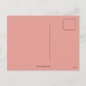 art nouveau kerstmagazine feestdagenkaart (Achterkant)