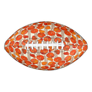 Art Nouveau Klaprozen Voetbal American Football