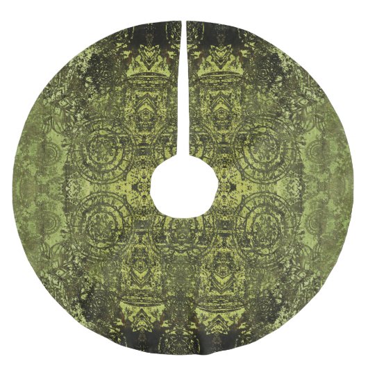 Art Nouveau: kleurrijk  Ornament. Kerstboom Rok (Voorkant)