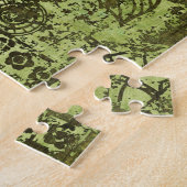 Art Nouveau: kleurrijk  Ornament. Legpuzzel (Zijkant)