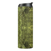 Art Nouveau: kleurrijk  Ornament. Thermosbeker (Gedraaid links)