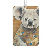 Art Nouveau Koala Beer Luchtverfrisser (Achterkant)