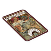  art nouveau, koekjes van Alphonse Mucha Magneet (Rechterzijde)