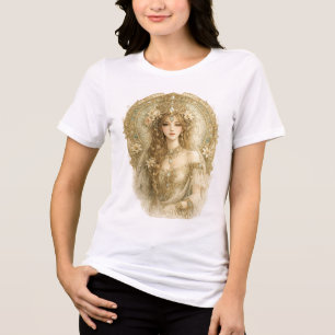 Art Nouveau Koningin Tri-Blend Shirt