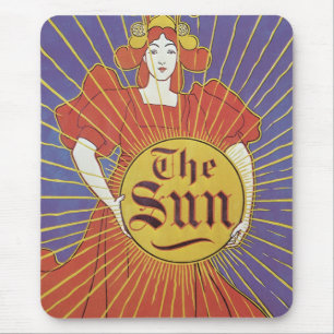 Art Nouveau, Krant The New York Sun Muismat