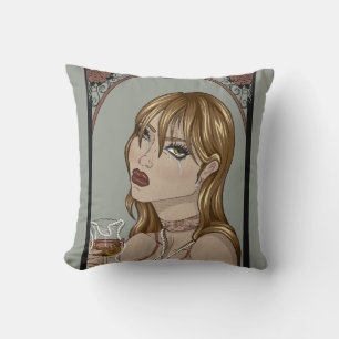 Art nouveau kussen