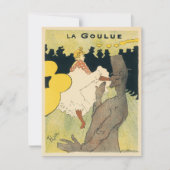  Art Nouveau, La Goulue van Toulouse Lautrec (Voorkant)
